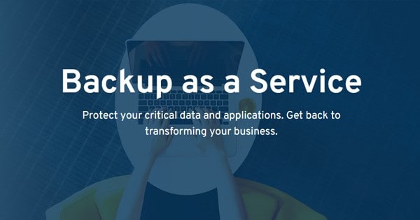 Backup as a service